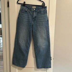 The perfect vintage wide leg jean